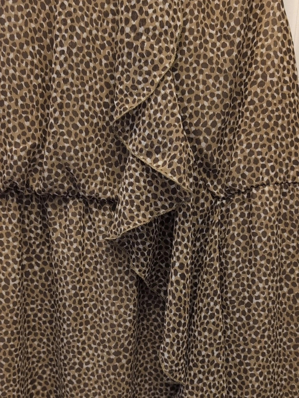 H&M Animal Print Ruffle Dress - Picture 3 of 5